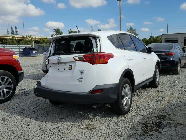 2T3ZFREV2FW162120 - 2015 TOYOTA RAV4 LE Ağ foto 4