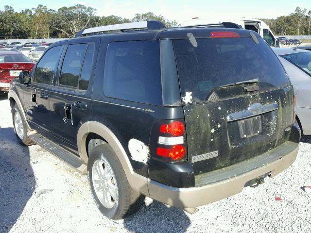 1FMEU64E07UB04750 - 2007 FORD EXPLORER E BLACK photo 3