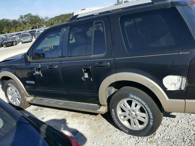 1FMEU64E07UB04750 - 2007 FORD EXPLORER E BLACK photo 9