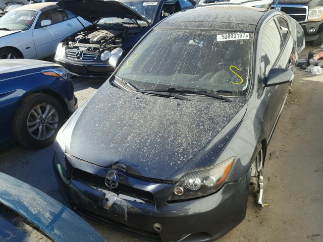 JTKDE167580254546 - 2008 TOYOTA SCION TC GRAY photo 2