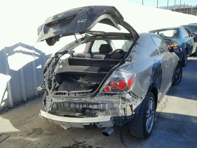 JTKDE167580254546 - 2008 TOYOTA SCION TC GRAY photo 4