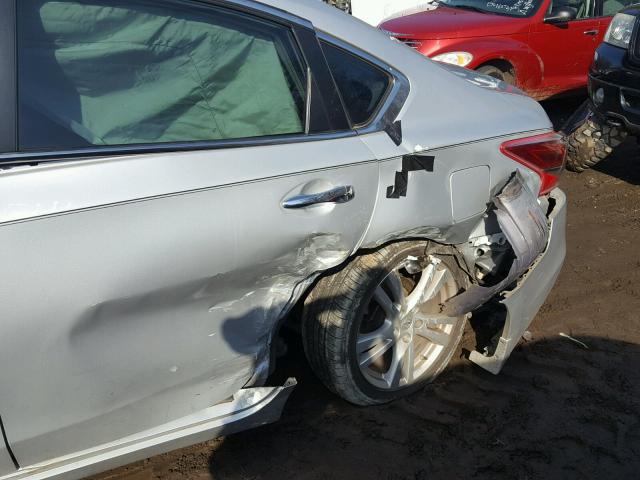 1N4BL3AP8DC104470 - 2013 NISSAN ALTIMA 3.5 SILVER photo 9