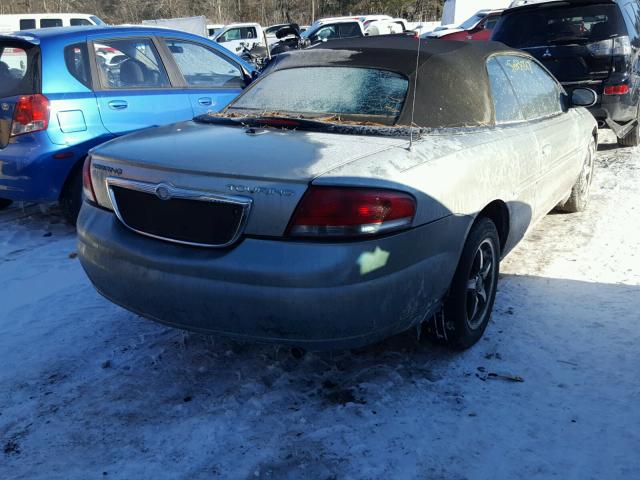 1C3EL55RX6N135987 - 2006 CHRYSLER SEBRING TO BLUE photo 4