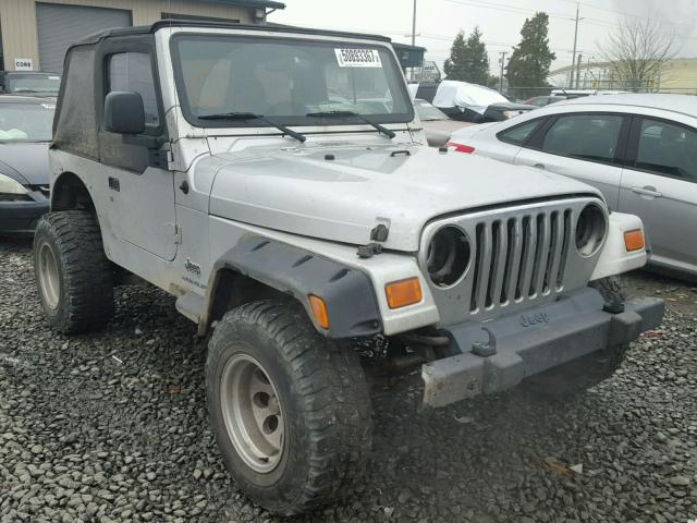 1J4FA29116P712400 - 2006 JEEP WRANGLER / SILVER photo 1