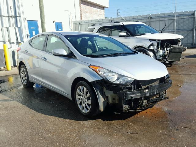 5NPDH4AE2BH030263 - 2011 HYUNDAI ELANTRA GL SILVER photo 1