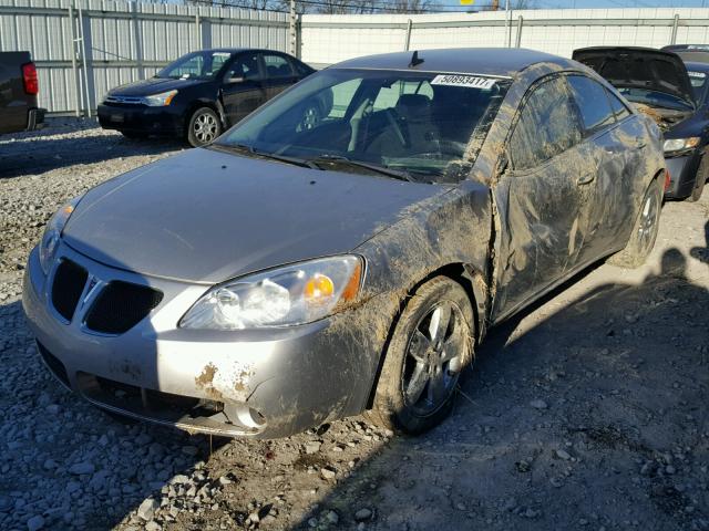 1G2ZH57N884270603 - 2008 PONTIAC G6 GT SILVER photo 2