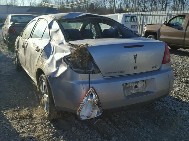 1G2ZH57N884270603 - 2008 PONTIAC G6 GT SILVER photo 3