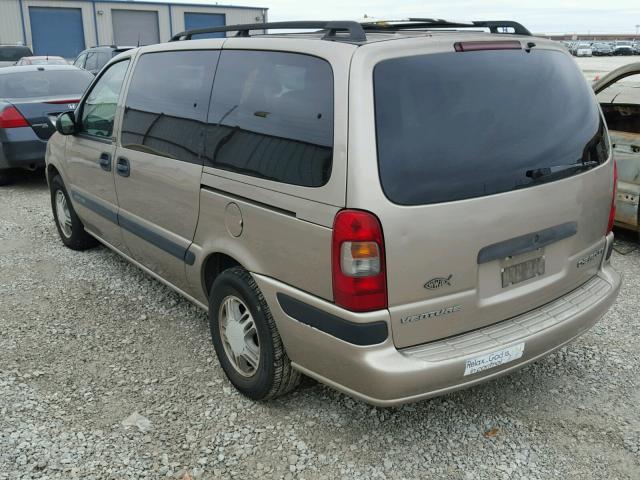 1GNDX03EXYD301763 - 2000 CHEVROLET VENTURE GOLD photo 3