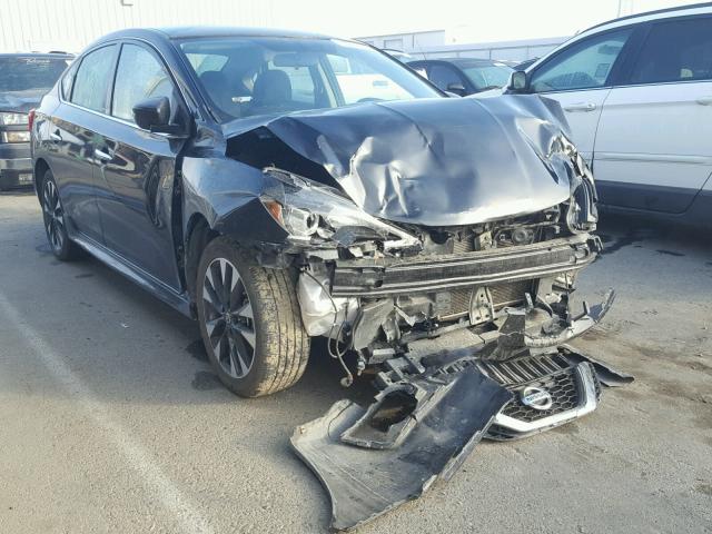 3N1AB7AP0GY261294 - 2016 NISSAN SENTRA S BLACK photo 1