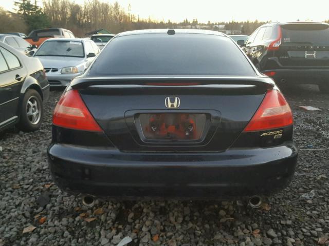 1HGCM82694A011467 - 2004 HONDA ACCORD EX BLACK photo 10