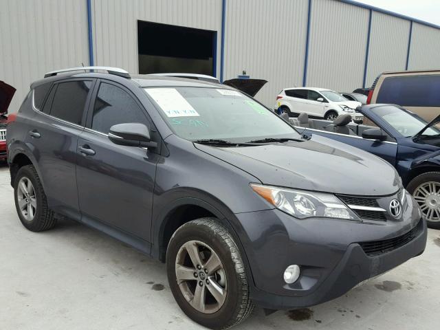 2T3WFREV2FW148995 - 2015 TOYOTA RAV4 XLE GRAY photo 1