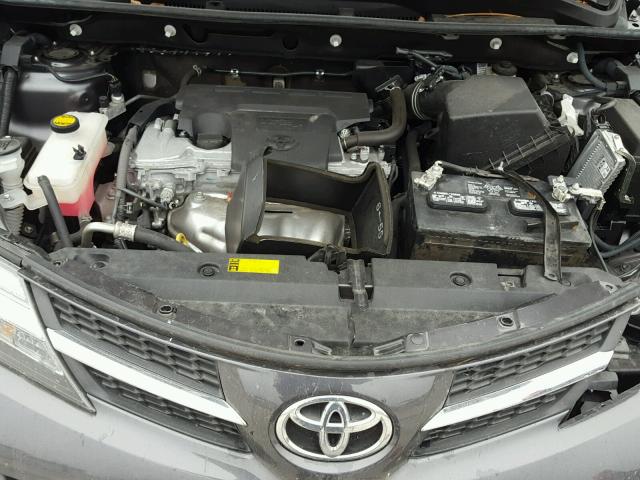 2T3WFREV2FW148995 - 2015 TOYOTA RAV4 XLE GRAY photo 7