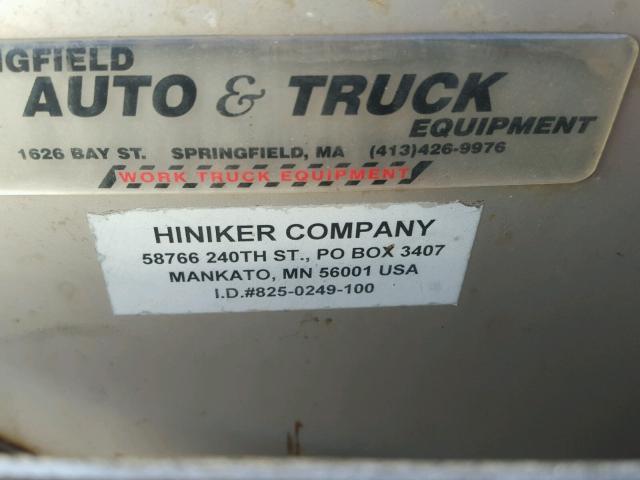 8250249100 - 2008 HINK SANDER SILVER photo 10