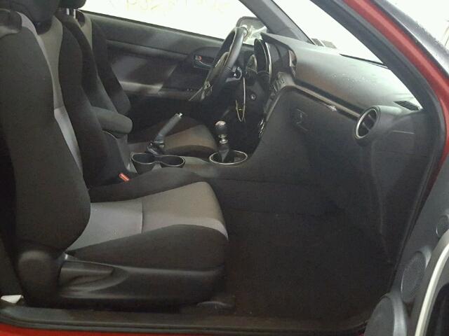 JTKJF5C74E3076845 - 2014 TOYOTA SCION TC 红色 照片 5