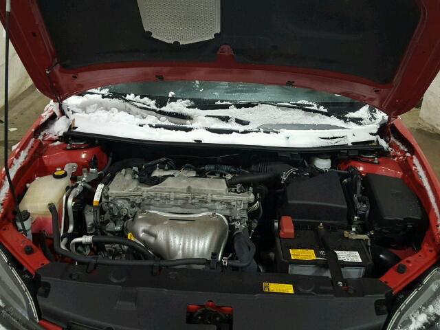 JTKJF5C74E3076845 - 2014 TOYOTA SCION TC 红色 照片 7