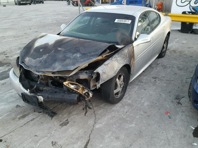 2G2WP522941125448 - 2004 PONTIAC GRAND PRIX SILVER photo 2