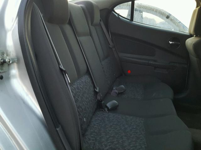 2G2WP522941125448 - 2004 PONTIAC GRAND PRIX SILVER photo 6