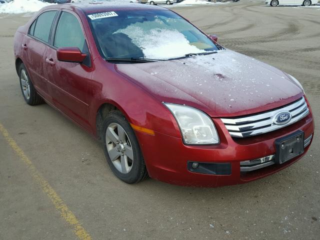 3FAHP07Z87R110779 - 2007 FORD FUSION SE RED photo 1