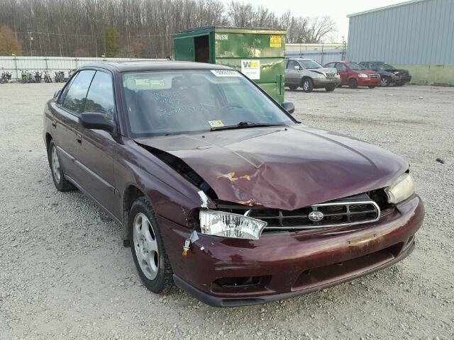 4S3BD435XX7260130 - 1999 SUBARU LEGACY L MAROON photo 1