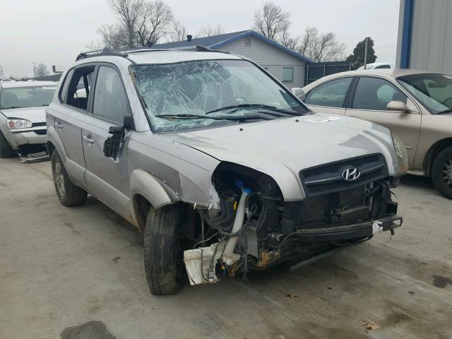 KM8JN12D06U255000 - 2006 HYUNDAI TUCSON GLS SILVER photo 1