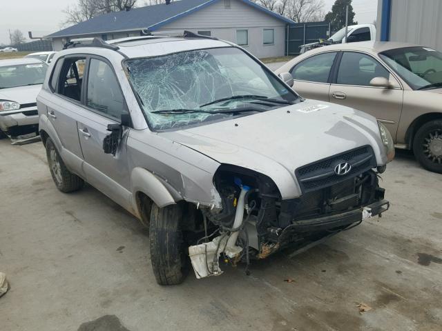 KM8JN12D06U255000 - 2006 HYUNDAI TUCSON GLS SILVER photo 9