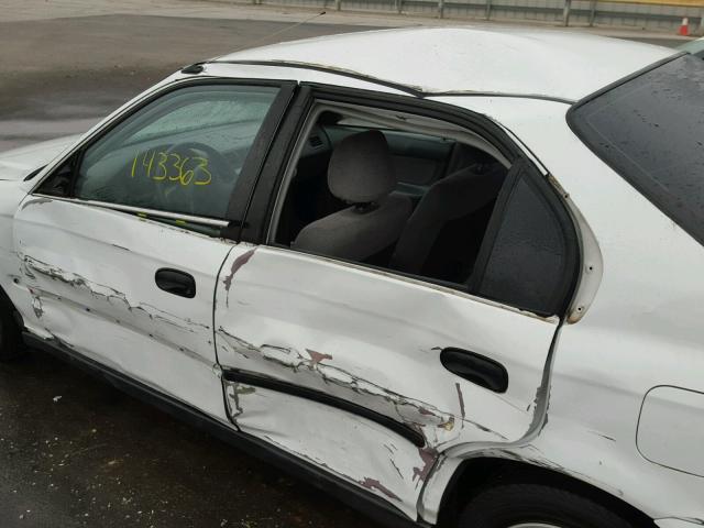 1HGEJ6601TL034109 - 1996 HONDA CIVIC LX WHITE photo 9