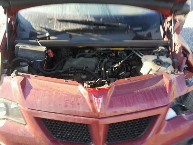 3G7DB03E85S503809 - 2005 PONTIAC AZTEK MAROON photo 7