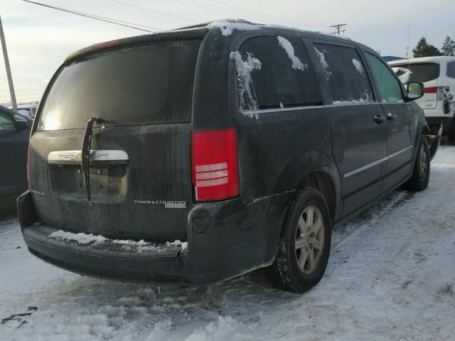 2A8HR54139R652888 - 2009 CHRYSLER TOWN & COU BLACK photo 4