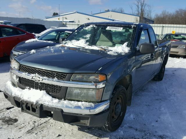 1GCCS199678241507 - 2007 CHEVROLET COLORADO BLUE photo 2