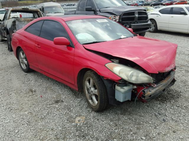 4T1CA38P65U058686 - 2005 TOYOTA CAMRY SOLA RED photo 1