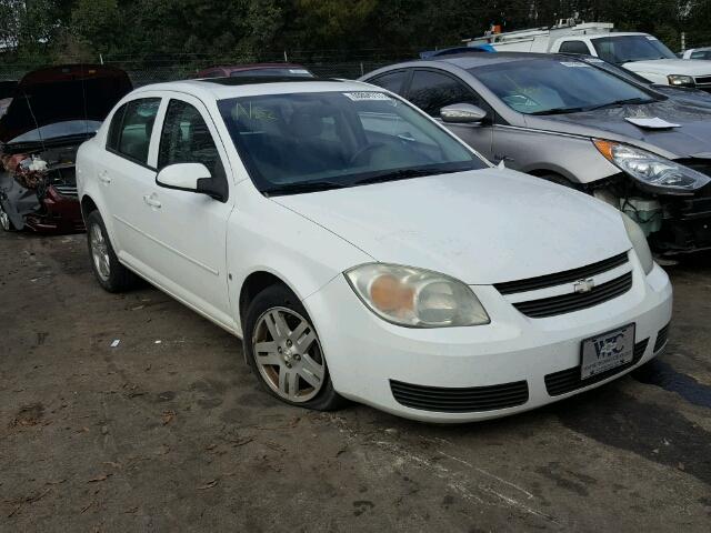 1G1AL55F367688039 - 2006 CHEVROLET COBALT LT WHITE photo 1