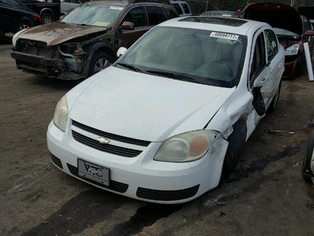 1G1AL55F367688039 - 2006 CHEVROLET COBALT LT WHITE photo 2