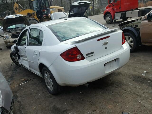 1G1AL55F367688039 - 2006 CHEVROLET COBALT LT WHITE photo 3