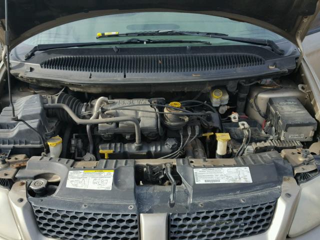 2B4GP44342R517488 - 2002 DODGE GRAND CARA TAN photo 7