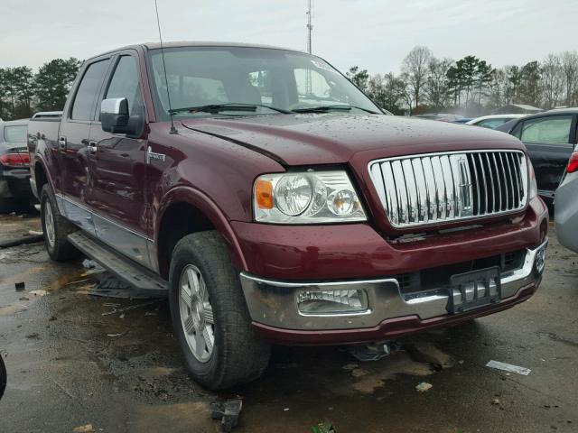 5LTPW18516FJ06432 - 2006 LINCOLN MARK LT BURGUNDY photo 1