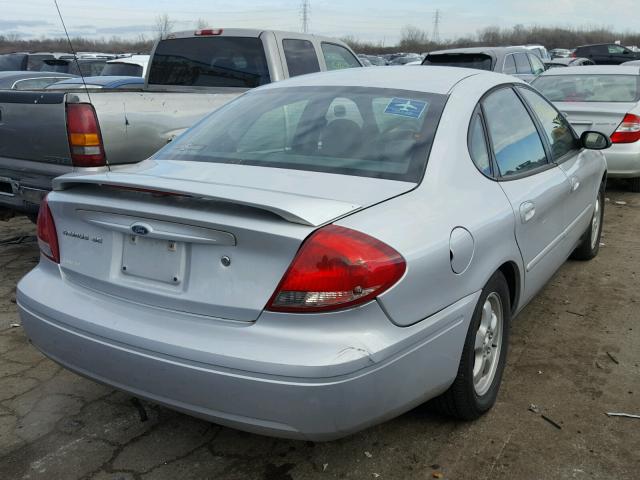 1FAFP532X5A179316 - 2005 FORD TAURUS SE SILVER photo 4