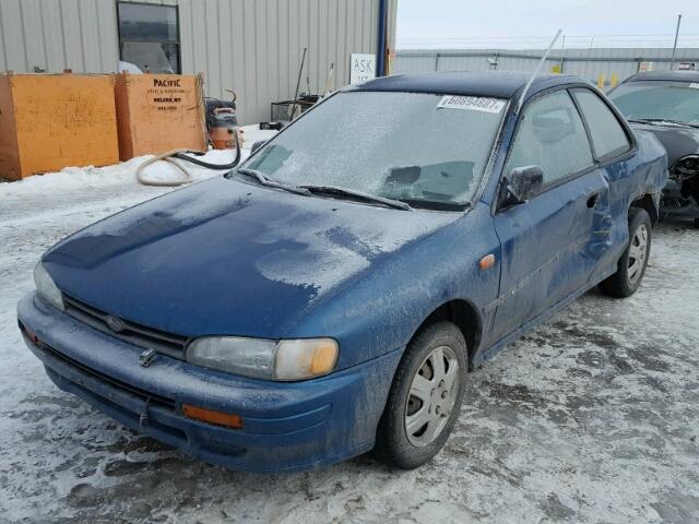 JF1GM2254TG412463 - 1996 SUBARU IMPREZA BR BLUE photo 2