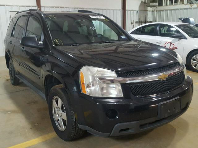 2CNDL13FX96243491 - 2009 CHEVROLET EQUINOX LS BLACK photo 1