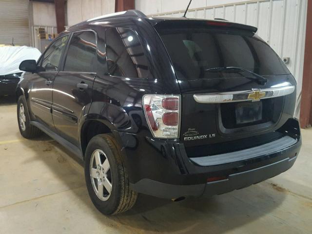 2CNDL13FX96243491 - 2009 CHEVROLET EQUINOX LS BLACK photo 3