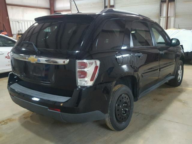 2CNDL13FX96243491 - 2009 CHEVROLET EQUINOX LS BLACK photo 4