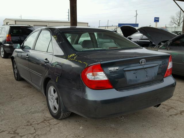 4T1BF32K23U559484 - 2003 TOYOTA CAMRY LE GREEN photo 3