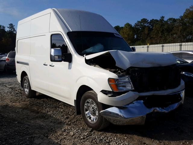 1N6AF0LYXEN103938 - 2014 NISSAN NV 2500 WHITE photo 1