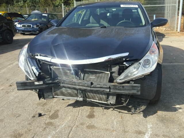 5NPEB4AC0BH292755 - 2011 HYUNDAI SONATA GLS BLUE photo 9