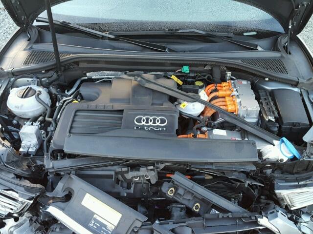 WAUTPBFF9GA139576 - 2016 AUDI A3 E-TRON GRAY photo 7