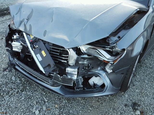 WAUTPBFF9GA139576 - 2016 AUDI A3 E-TRON GRAY photo 9