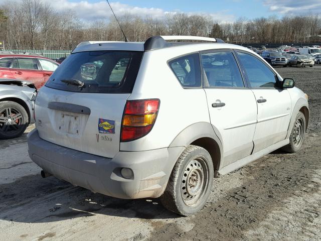 5Y2SL65836Z402374 - 2006 PONTIAC VIBE SILVER photo 4