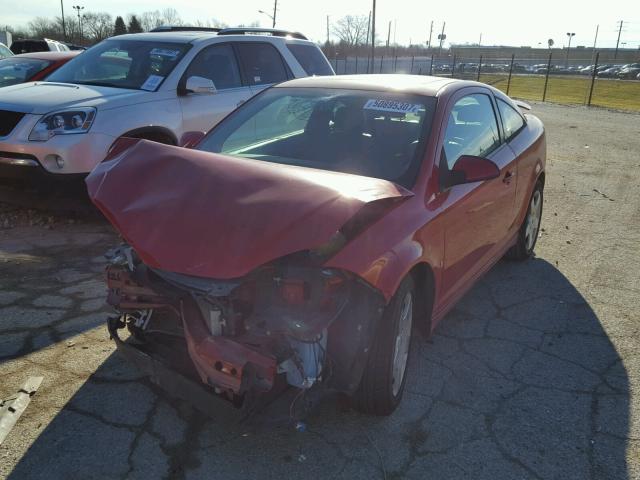 1G1AM18B587131781 - 2008 CHEVROLET COBALT SPO RED photo 2