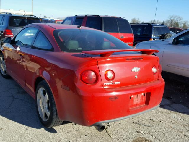 1G1AM18B587131781 - 2008 CHEVROLET COBALT SPO RED photo 3