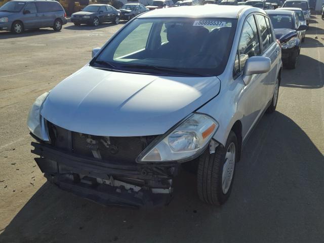 3N1BC13EX9L387933 - 2009 NISSAN VERSA S SILVER photo 2