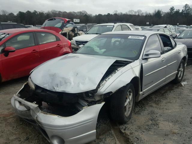 1G2WP52K91F107164 - 2001 PONTIAC GRAND PRIX GRAY photo 2